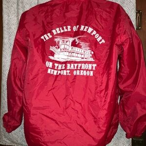 The Belle of Newport on the Bayfront, Newport, Oregon vintage Jacket